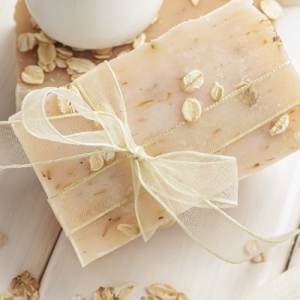Honey and Beeswax Cold-Processed Soap
